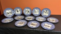 3. Thirteen (13) Royal Doulton Gibson Girl Plates