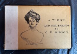 4. Charles D Gibson Book - A Widow And Her Friends - 1901