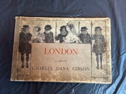 7. Book - London As Seen By Charles D Gibson