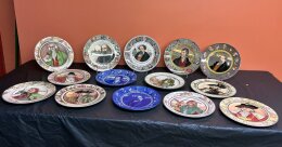 9. Fourteen (14) Misc Royal Doulton Plates
