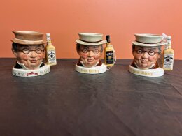 84. Three (3) Royal Doulton Liquor Containers - Mr Pickwick