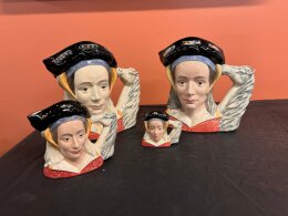 148. Four (4) Royal Doulton - Anne Of Cleves