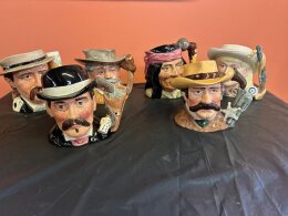 201. Six (6) Royal Doulton - Wild West Collection